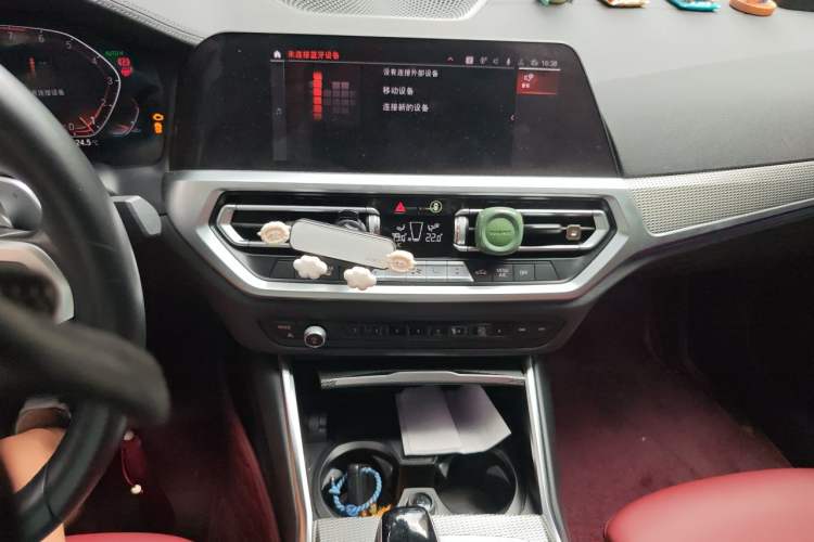 Used BMW 3 Series 2022 325i M Sport Package Audio And AC Panel