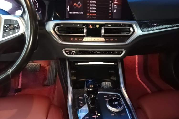 Used BMW 3 Series 2022 Updated 325i M Sport Package Audio And AC Panel