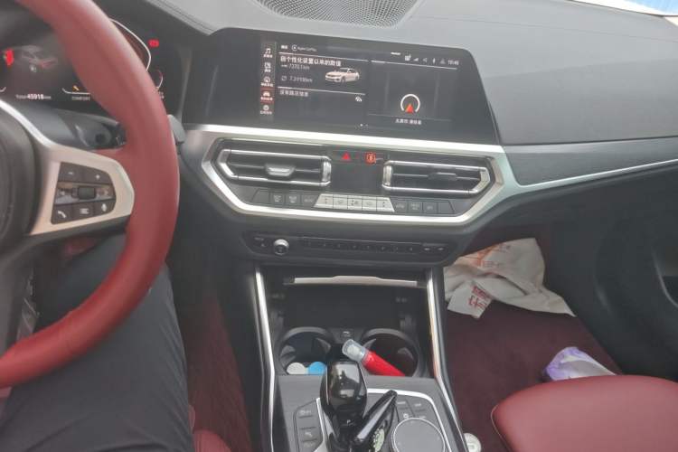 Used BMW 3 Series 2022 325i M Sport Package Audio And AC Panel