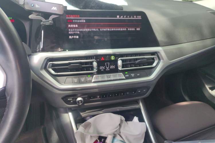 Used BMW 3 Series 2022 325i M Sport Night Edition Package Audio And AC Panel