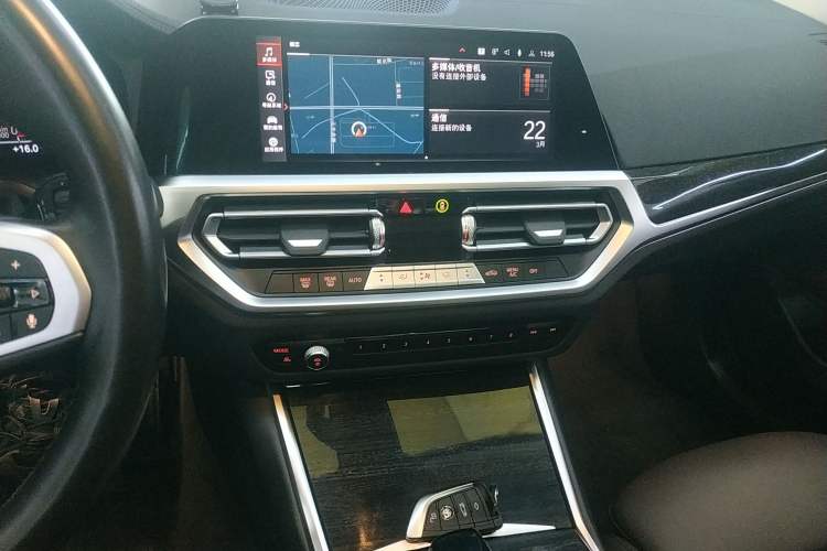 Used BMW 3 Series 2022 Updated 325Li M Sport Package Audio And AC Panel