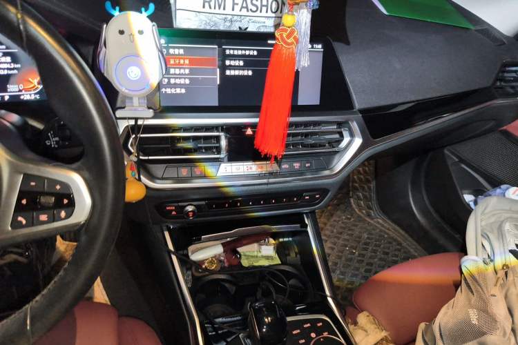 Used BMW 3 Series 2022 320Li M Sport Package Audio And AC Panel