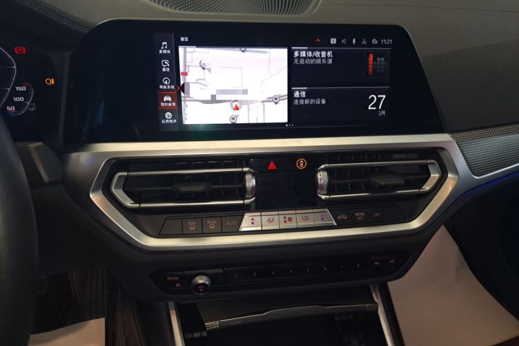Used BMW 3 Series 2022 Restyled 325Li M Sport Night Edition Package Audio And AC Panel