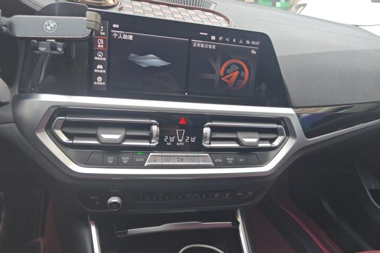 Used BMW 3 Series 2022 Restyled 320Li M Sport Package Audio And AC Panel