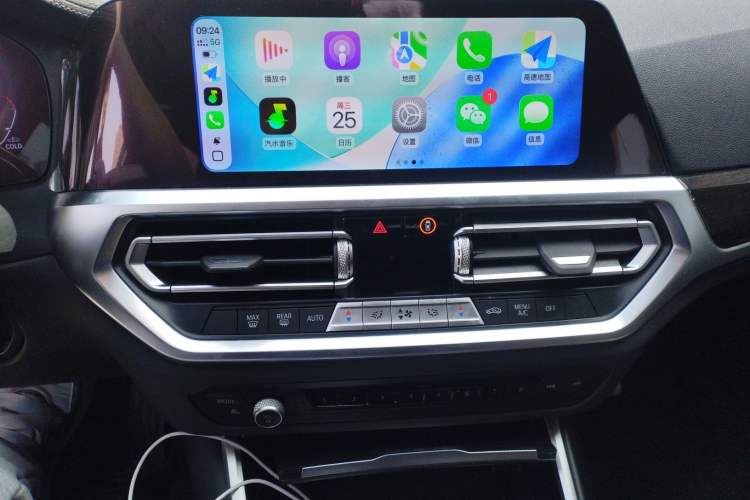 Used BMW 3 Series 2022 Updated 325Li M Sport Package Audio And AC Panel
