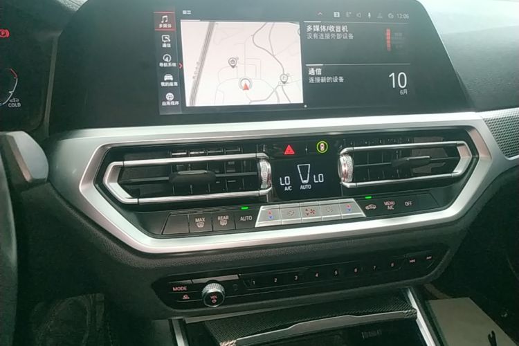 Used BMW 3 Series 2022 325i M Sport Night Edition Package Audio And AC Panel