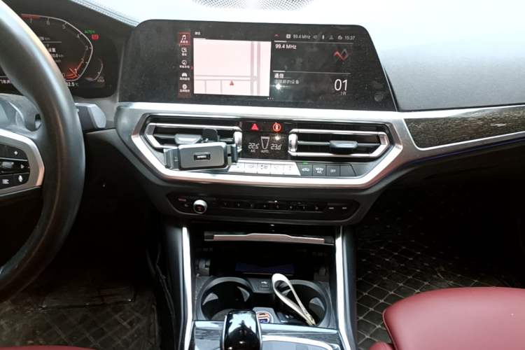 Used BMW 3 Series 2022 325Li M Sport Package Audio And AC Panel