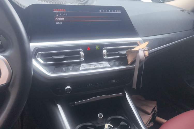 Used BMW 3 Series 2022 Updated 325i M Sport Package Audio And AC Panel