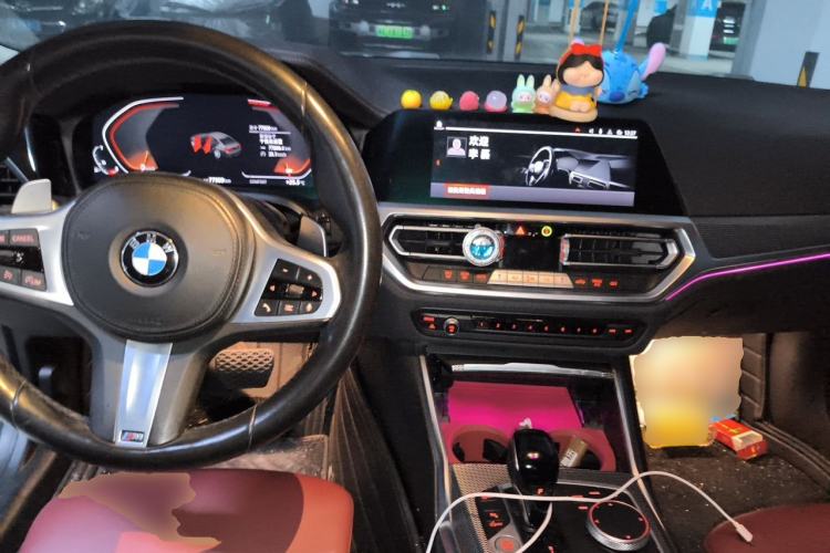 Used BMW 3 Series 2022 325Li M Sport Night Edition Package Center Console