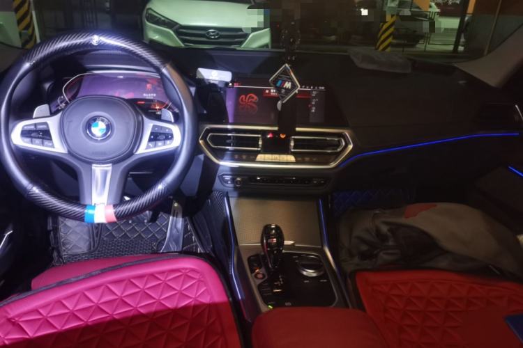 Used BMW 3 Series 2022 325i M Sport Night Edition Package Center Console