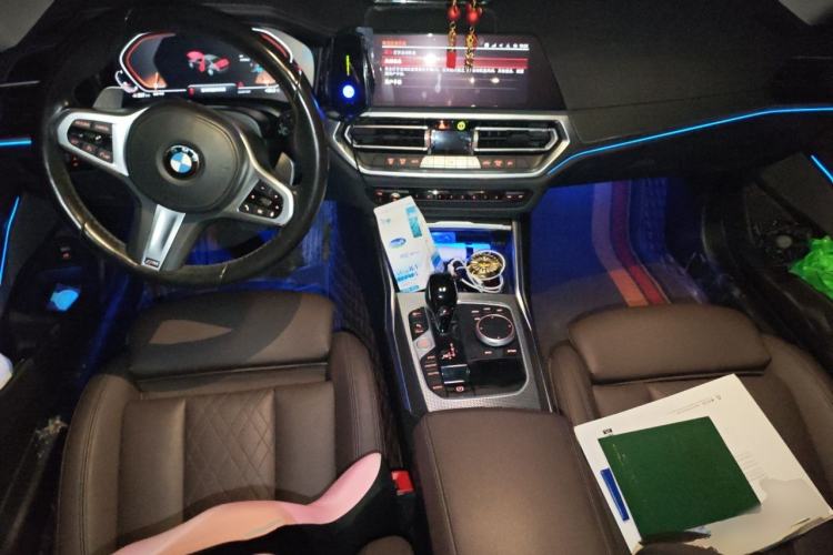Used BMW 3 Series 2022 325Li M Sport Night Edition Package Center Console