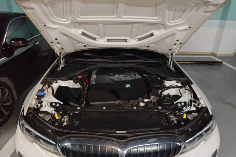 Used BMW 3 Series 2022 325Li M Sport Package Engine Bay