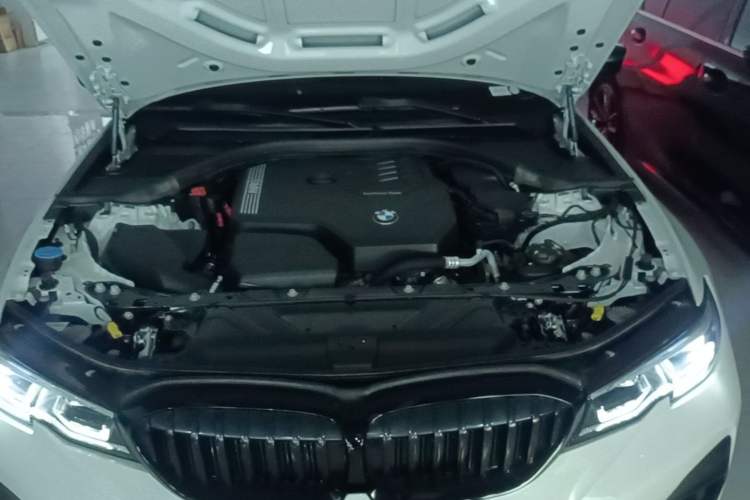 Used BMW 3 Series 2022 325Li M Sport Night Edition Package Engine Bay