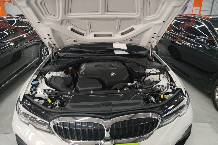 Used BMW 3 Series 2022 Updated 325Li M Sport Package Engine Bay