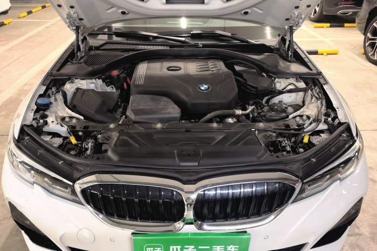 Used BMW 3 Series 2022 Updated 325Li M Sport Package Engine Bay