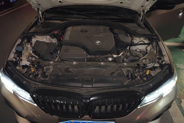 Used BMW 3 Series 2022 325i M Sport Night Edition Package Engine Bay