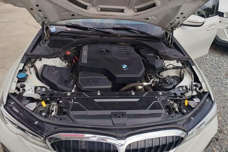 Used BMW 3 Series 2022 Updated 325Li M Sport Package Engine Bay
