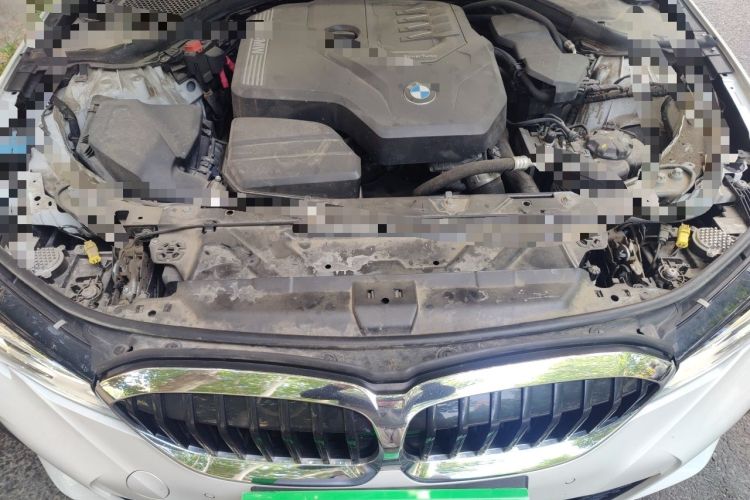 Used BMW 3 Series 2022 325Li M Sport Package Engine Bay