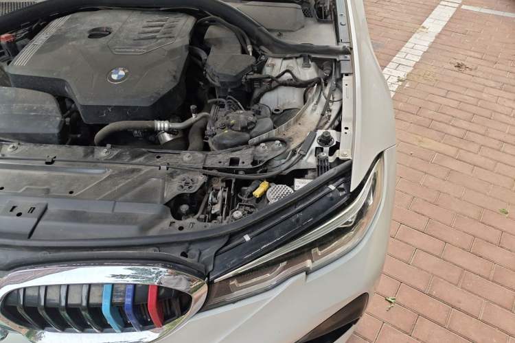 Used BMW 3 Series 2022 325Li M Sport Package Engine Bay Left