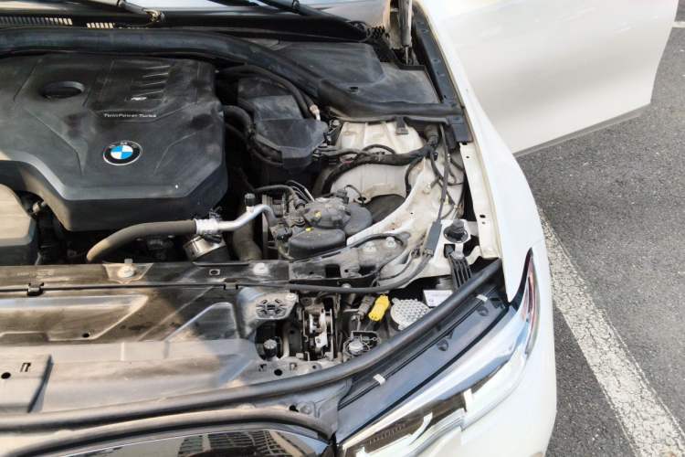 Used BMW 3 Series 2022 325Li M Sport Night Edition Package Engine Bay Left