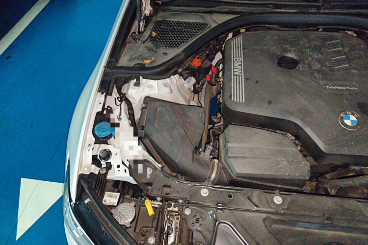Used BMW 3 Series 2022 325Li M Sport Night Edition Package Engine Bay Right