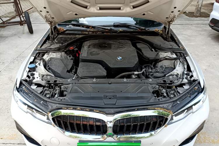 Used BMW 3 Series 2022 325Li M Sport Package Engine Bay