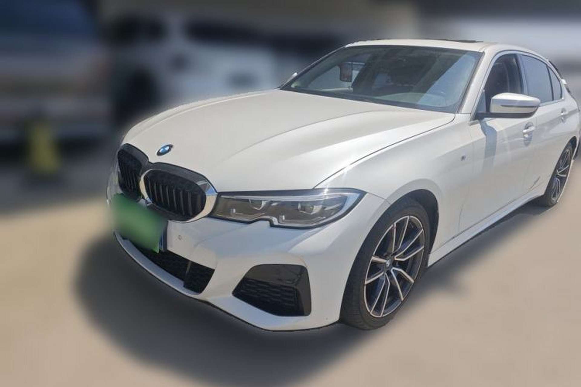 Used BMW 3 Series 2022 320Li M Sport Package Front Left 45 Deg