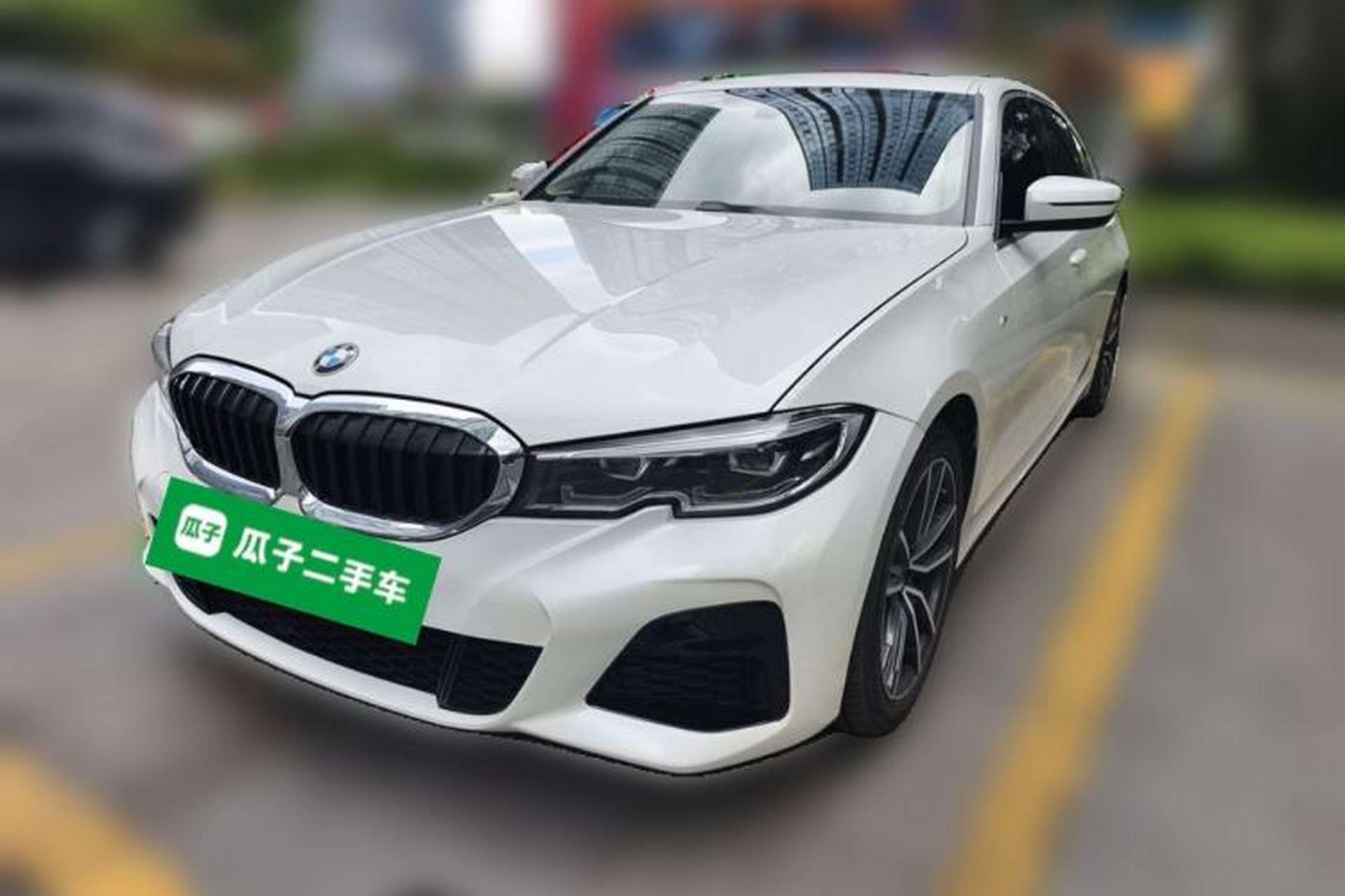 Used BMW 3 Series 2022 Updated 325Li M Sport Package Front Left 45 Deg