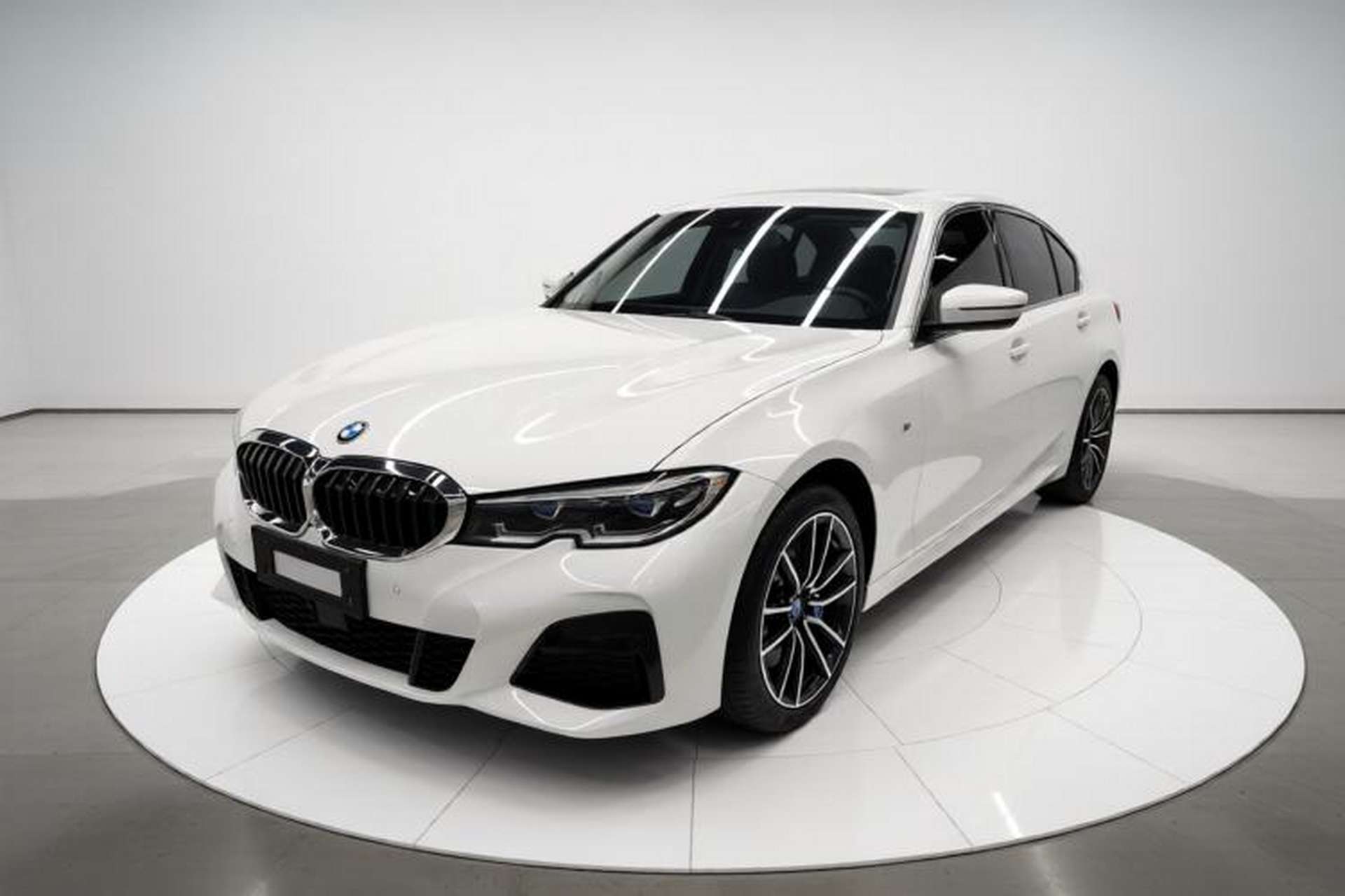 Used BMW 3 Series 2022 Updated 325Li M Sport Package Front Left 45 Deg