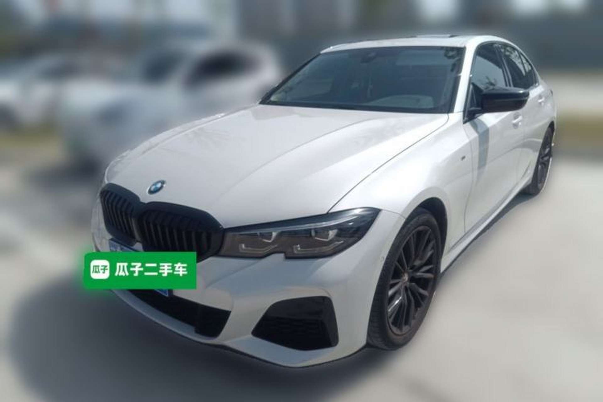 Used BMW 3 Series 2022 325i M Sport Night Edition Package Front Left 45 Deg