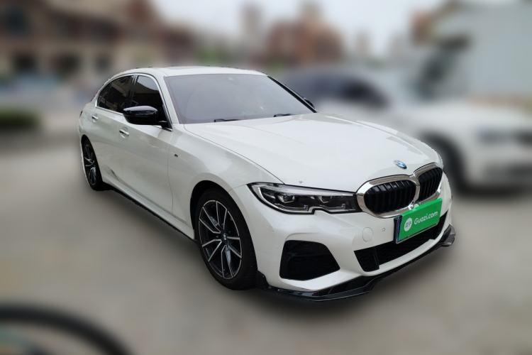 Used BMW 3 Series 2022 325Li M Sport Package Front Right 45 Deg