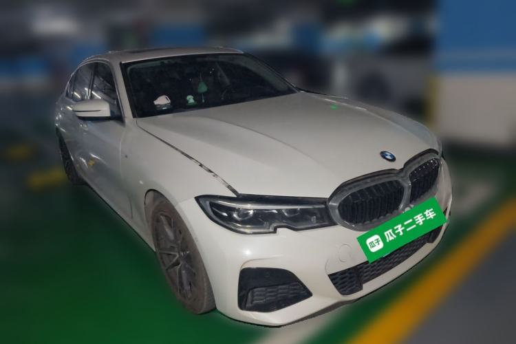 Used BMW 3 Series 2022 Updated 325Li M Sport Package Front Right 45 Deg