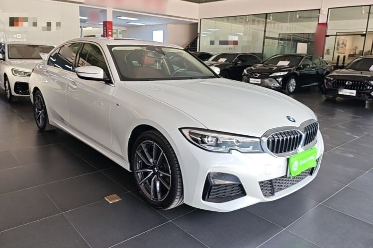 Used BMW 3 Series 2022 Updated 325Li M Sport Package Front Right 45 Deg
