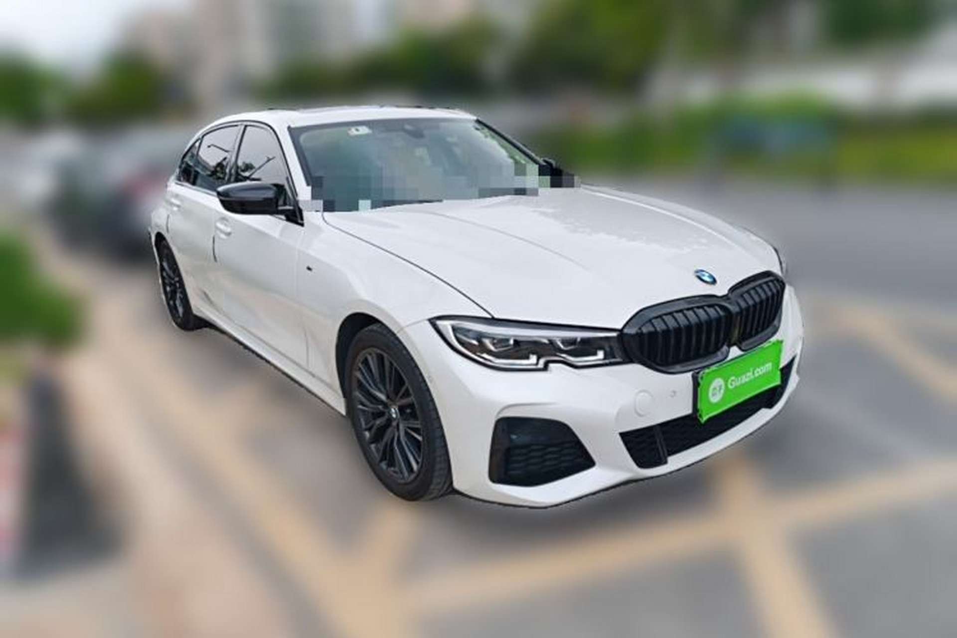 Used BMW 3 Series 2022 325Li M Sport Night Edition Package Front Right 45 Deg