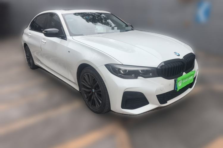Used BMW 3 Series 2022 325Li M Sport Night Edition Package Front Right 45 Deg