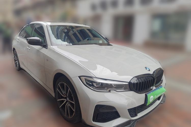 Used BMW 3 Series 2022 320Li M Sport Package Front Right 45 Deg