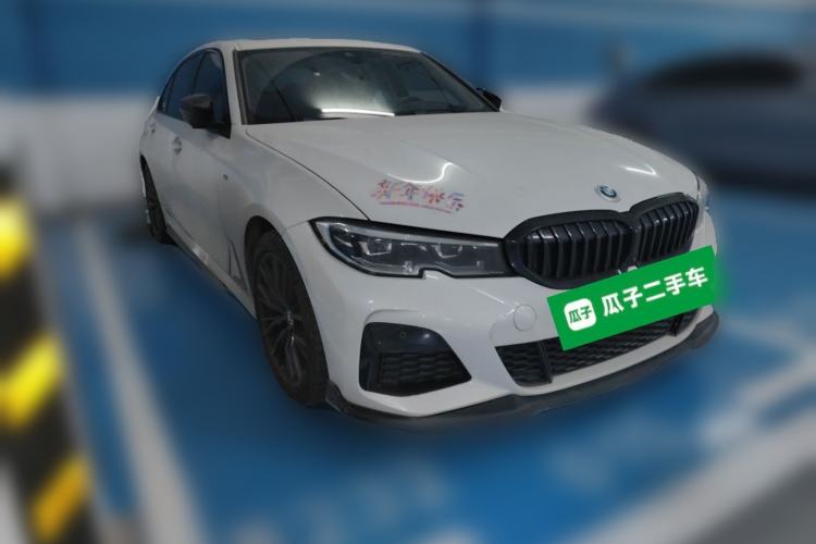 Used BMW 3 Series 2022 325Li M Sport Night Edition Package Front Right 45 Deg