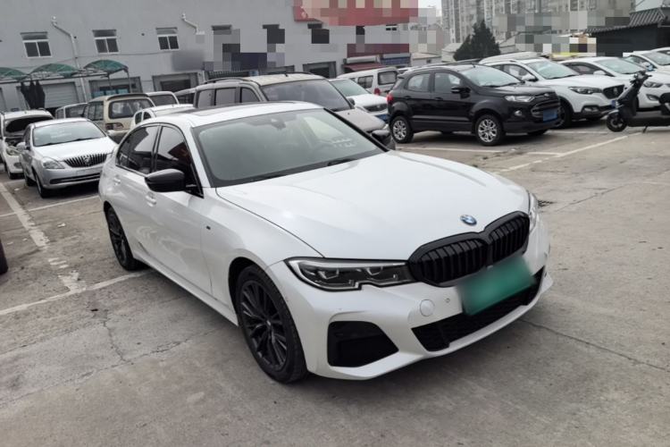 Used BMW 3 Series 2022 325Li M Sport Night Edition Package Front Right 45 Deg