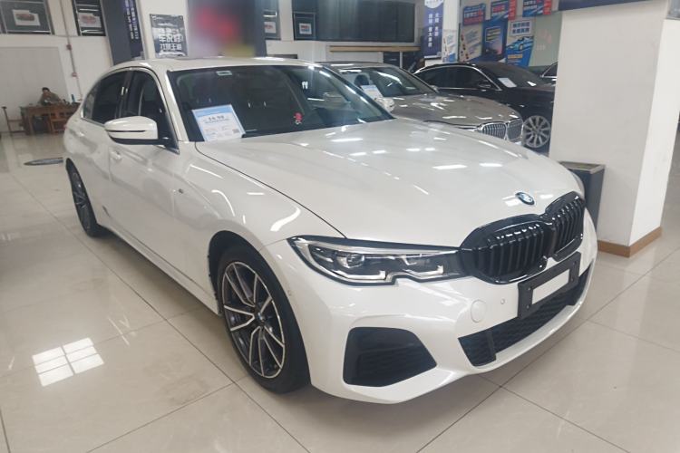 Used BMW 3 Series 2022 Updated 325Li M Sport Package Front Right 45 Deg