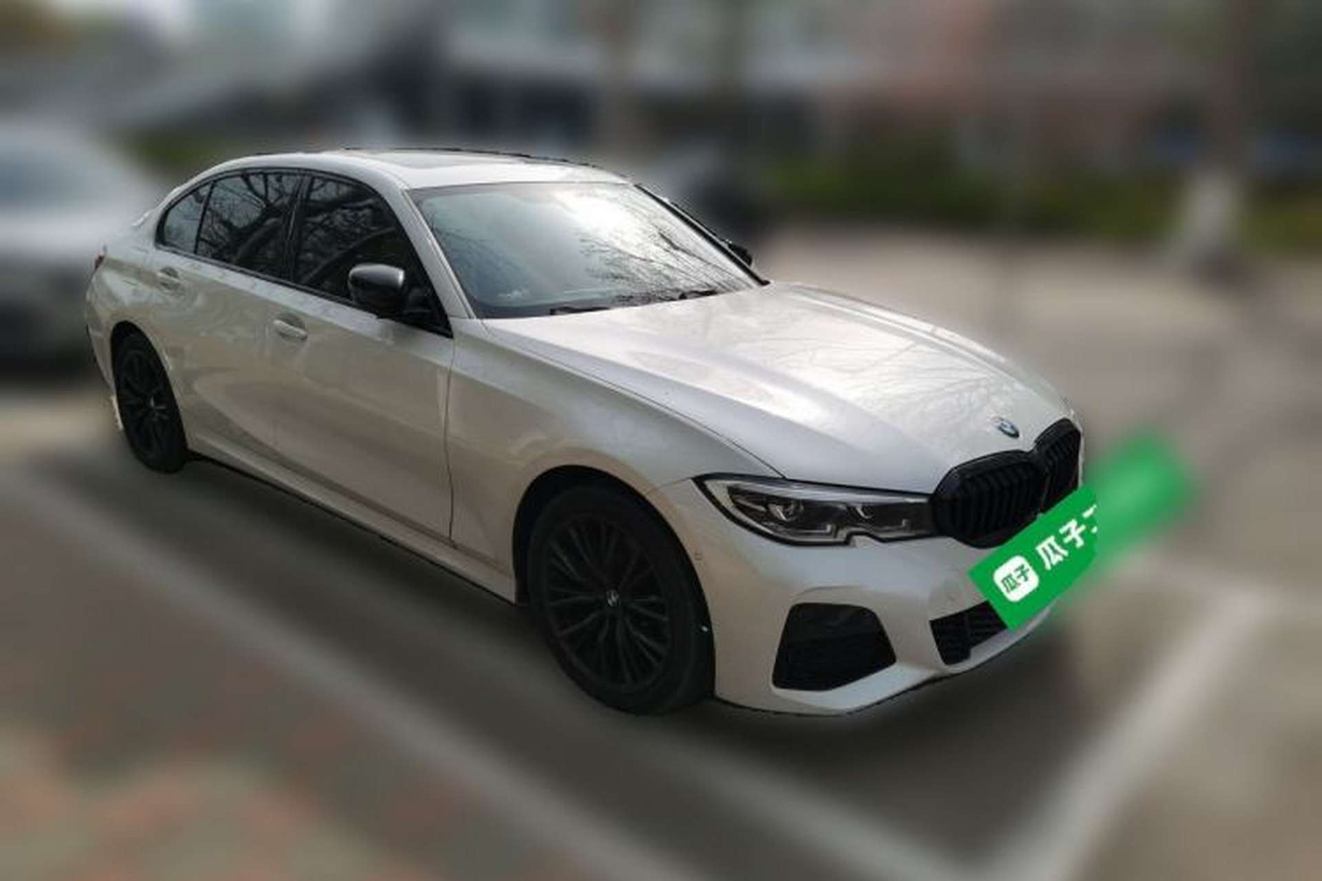 Used BMW 3 Series 2022 325Li M Sport Night Edition Package Front Right 45 Deg