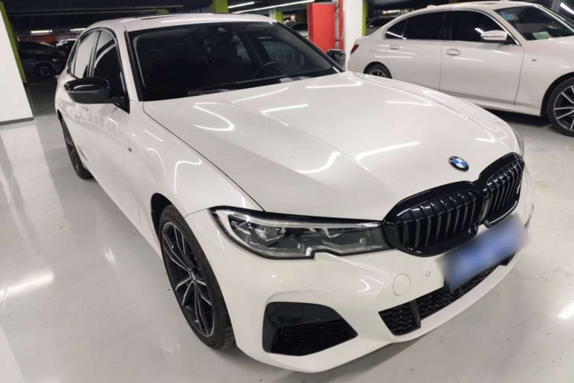Used BMW 3 Series 2022 330Li xDrive M Sport Night Edition Package Front Right 45 Deg