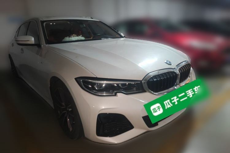 Used BMW 3 Series 2022 325Li M Sport Package Front Right 45 Deg