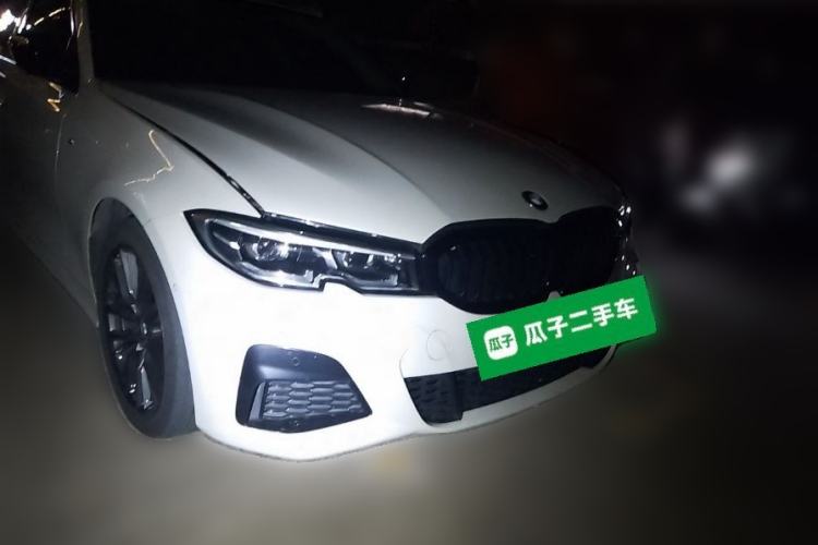 Used BMW 3 Series 2022 325Li M Sport Night Edition Package Front Right 45 Deg