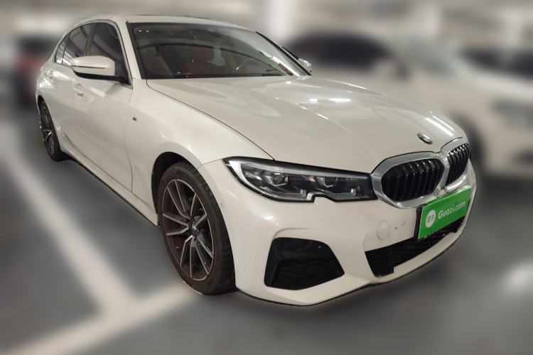 Used BMW 3 Series 2022 325Li M Sport Package Front Right 45 Deg