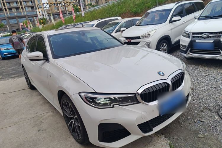 Used BMW 3 Series 2022 Updated 325Li M Sport Package Front Right 45 Deg
