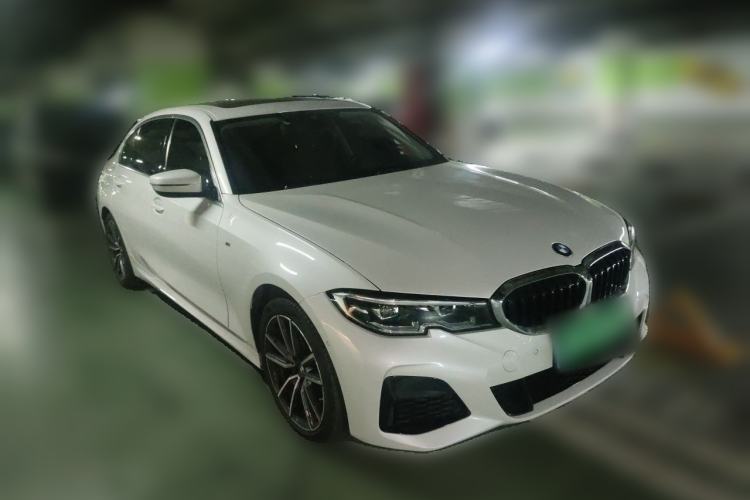 Used BMW 3 Series 2022 Updated 325Li M Sport Package Front Right 45 Deg