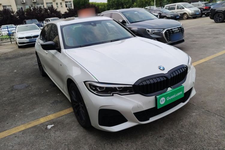 Used BMW 3 Series 2022 325Li M Sport Night Edition Package Front Right 45 Deg