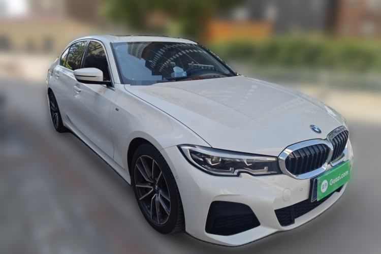 Used BMW 3 Series 2022 Updated 325Li M Sport Package Front Right 45 Deg