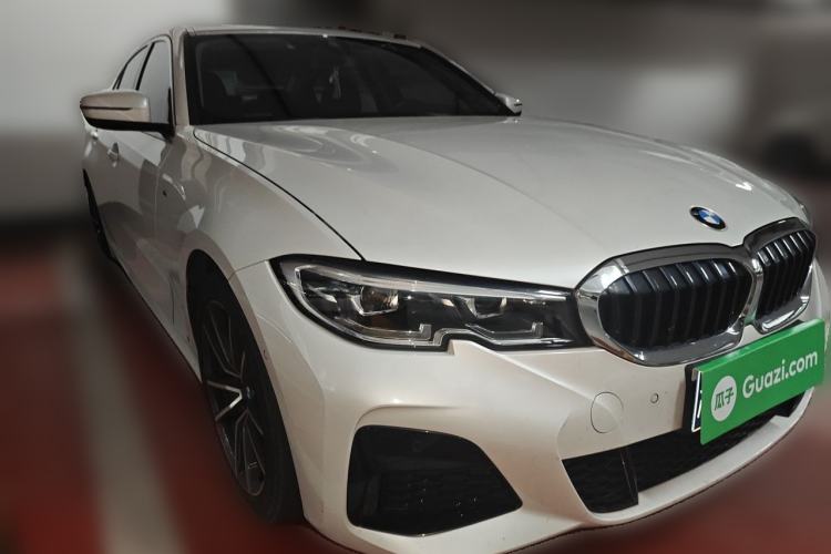 Used BMW 3 Series 2022 Updated 325Li M Sport Package Front Right 45 Deg
