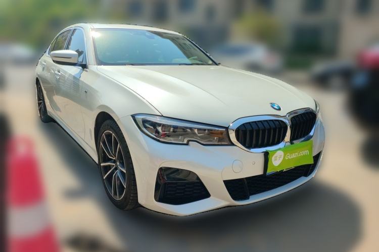 Used BMW 3 Series 2022 Updated 325Li M Sport Package Front Right 45 Deg